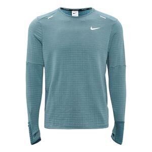 Nike Dri-FIT Long Sleeve Running Top Men’s Medium Lake Green Athleisure Gorpcore